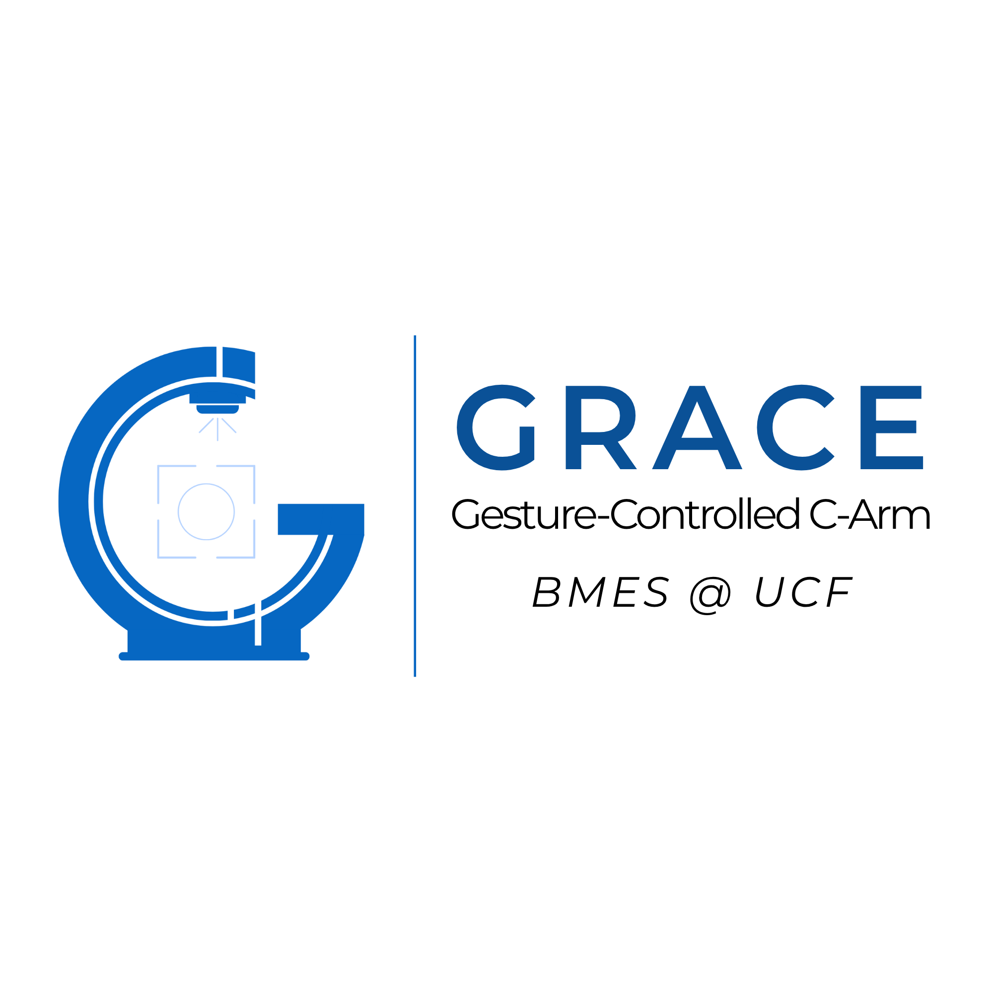 GRACE logo with a stylized C-arm and gesture target